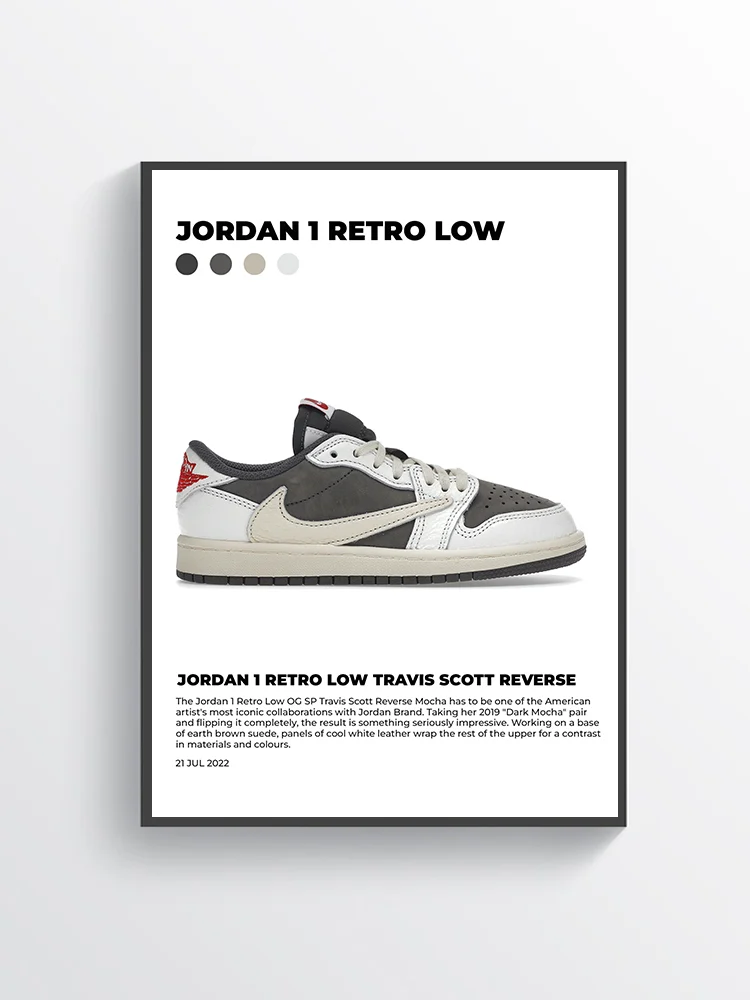 Plakat Nike Jordan 1 RetroLOW